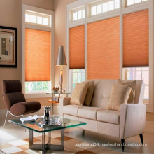 Double cell Honeycomb Cordless Pleated blinds